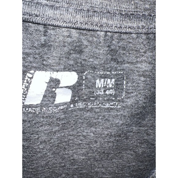 Russell Texas Longhorns UT Mens Sizes M Medium Polyester Gray Performance Shirt - Picture 3 of 6